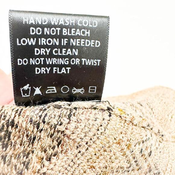 House of Harlow 1960 Brown Metallic Long Pencil Skirt Size M - Picture 5 of 7